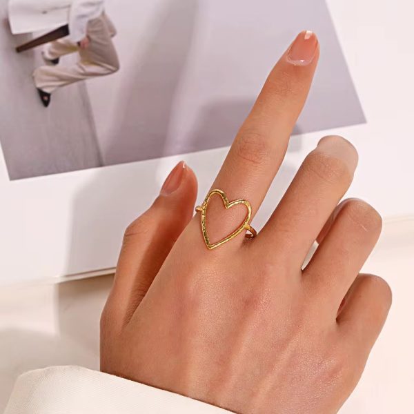 bague en coeur