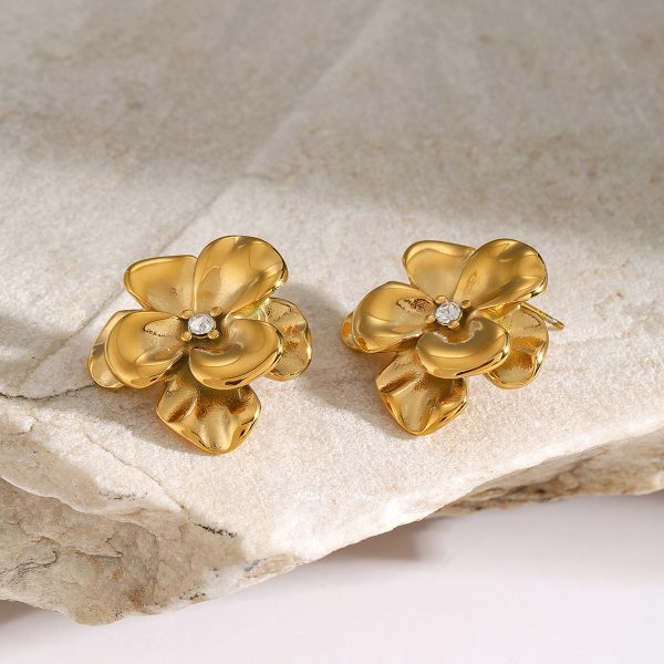 BOUCLES FLEUR ÉCLATANTE